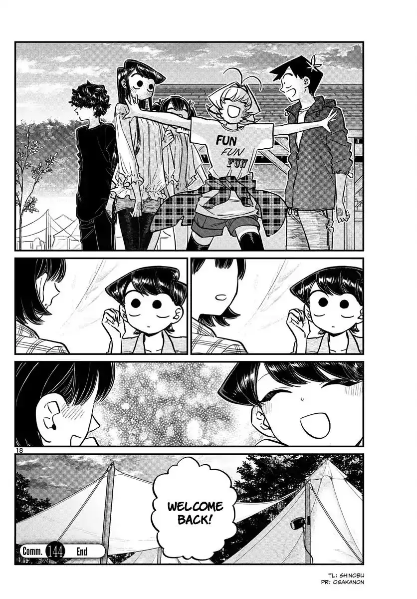 Komi-san wa Komyushou Desu Chapter 144 18